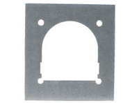 Gegenplatte Zurrmulde eckig zu 100/95