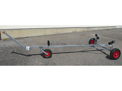 Luftrad 210x65 (2.50-3), 4PR, Nabe: 20x60mm Rollenlager