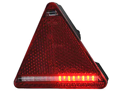 Rücklicht Dreieck LED 12/24 V 163x144 - Allenspach Bernhard