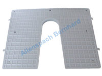 Spiegelplatte Keil aussen 425x350