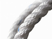 Leine polyester weiss 10