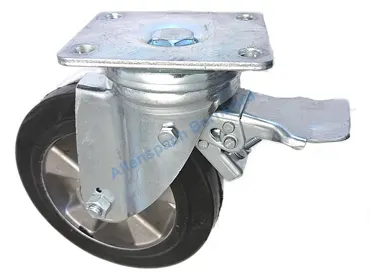 Lenkrolle Stopp 200 Vollgummi elastik 400 kg