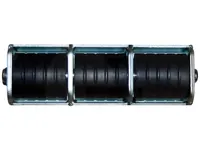 Rollen für Flachboden 3-fach