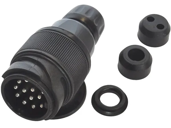Stecker 13 polig Schraub Stopfbüchse Zugentlastung