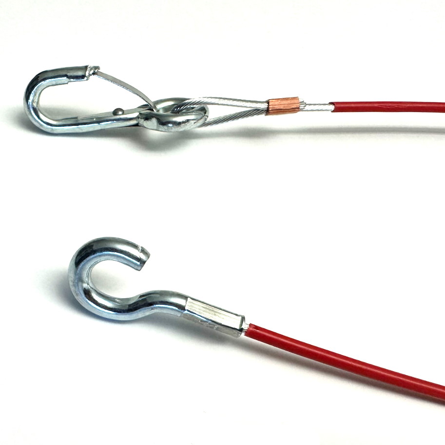 Abrissleine 2500 Haken/Federhaken