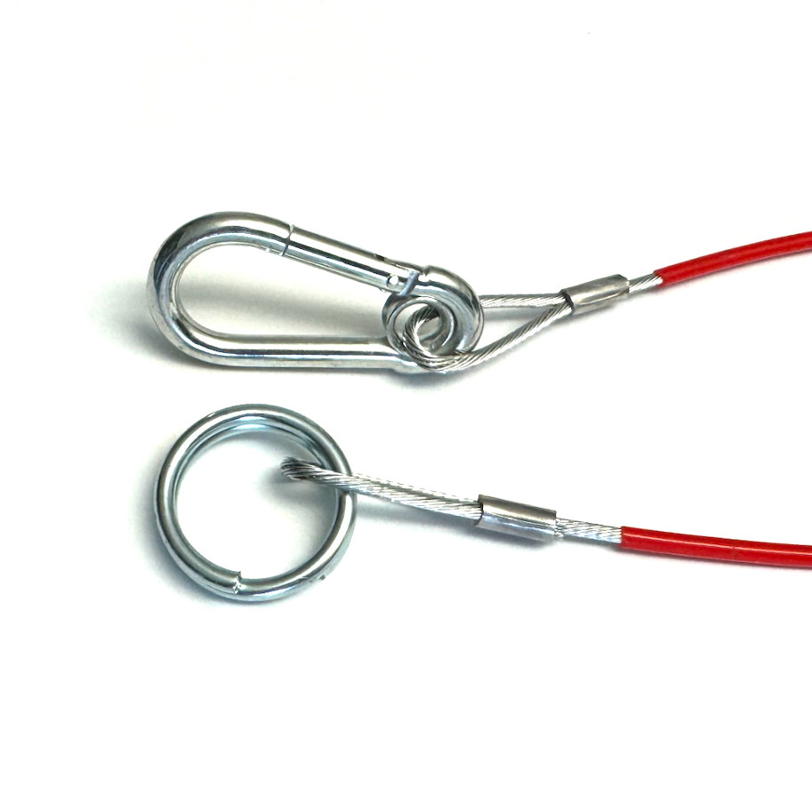 Abreissleine 950 Ring/Karabiner